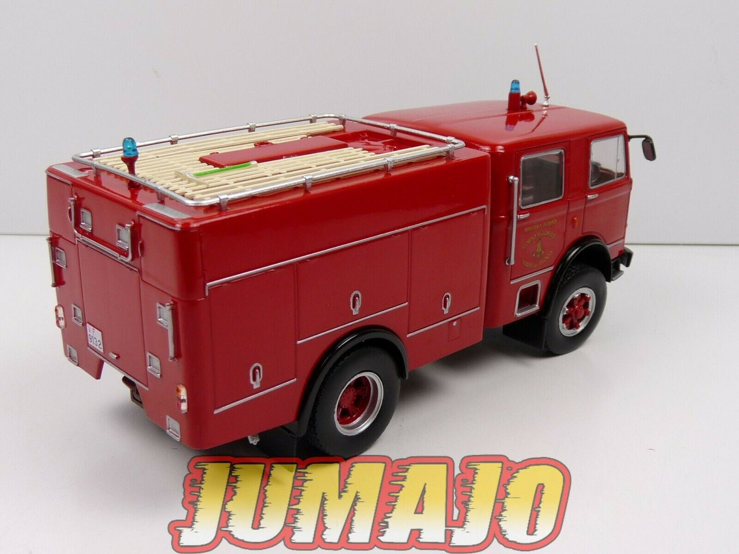CPI1 camion POMPIER 1/43 Hachettes Autopompa OM 150 (Fiat)
