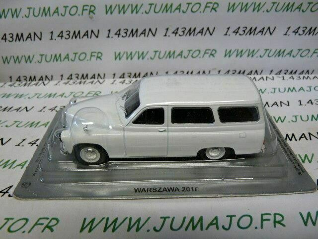 PL120 VOITURE 1/43 IXO IST déagostini POLOGNE : WARSZAWA 201f break