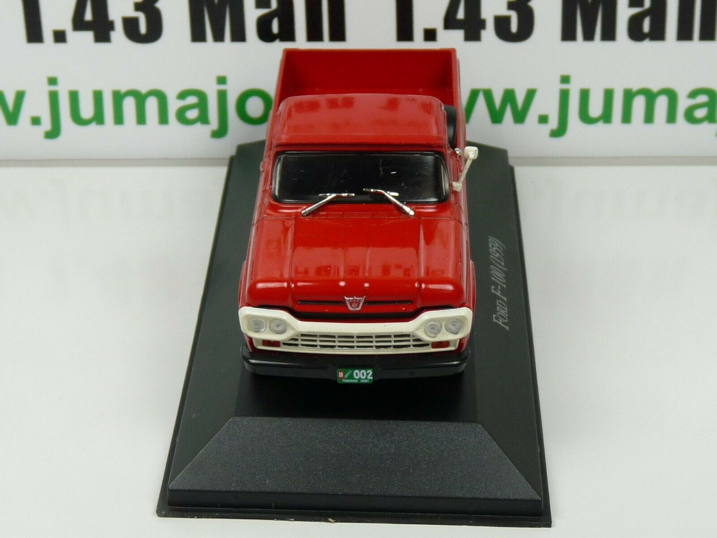 LOT 2 Voiture 1/43 SALVAT Autos Inolvidables : FORD F100 Pick-Up 1959 IKA Baqueano