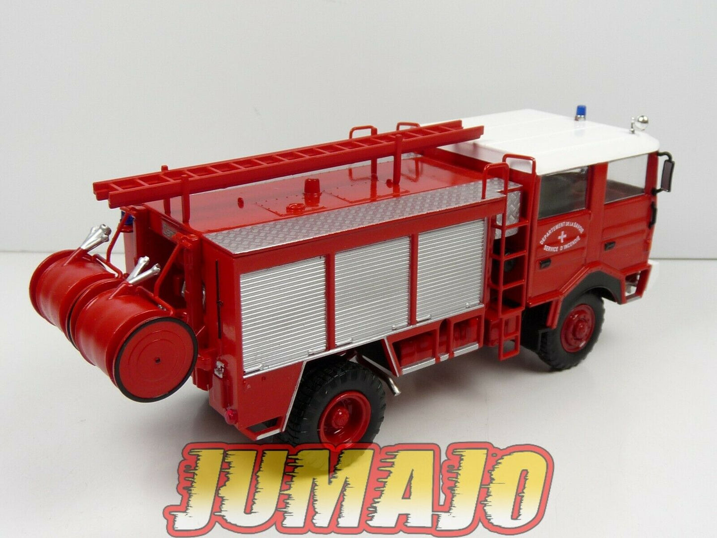 CPI5 camion POMPIER 1/43 Hachette Autopompa Berliet GBD France 1979 Savoie