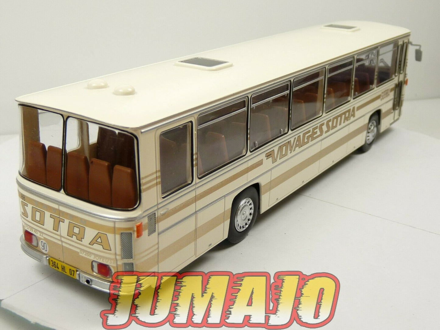 SUB103 Bus 1/43 IXO Hachette SAVIEM E7 L 75 Voyages Sotra 1970 Canada