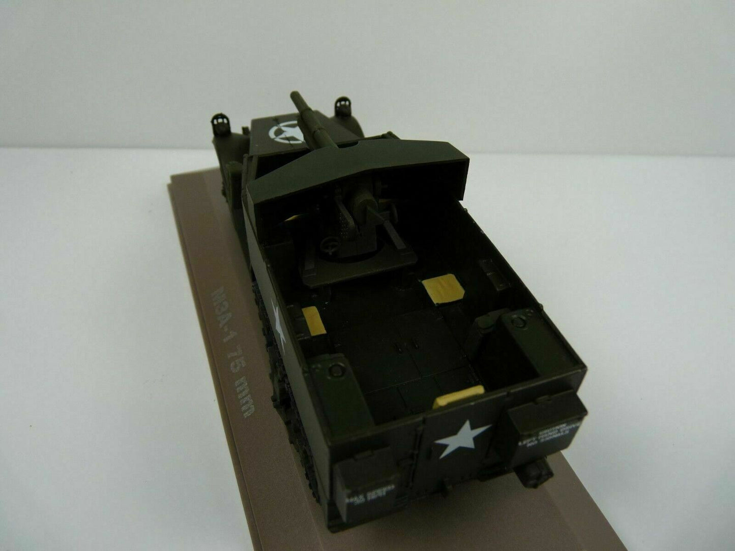 BL34 Atlas IXO 1/43 Blindés WW2 : M3A-1 75 mm mitrailleuse Us army USA