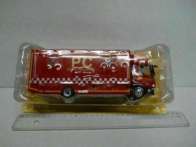 CPF55 Camion 1/43 Hachette IXO Pompiers : MAN TGL 12.250 poste commandement