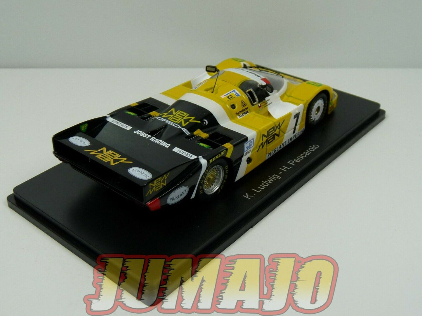 24H82 voiture 1/43 HACHETTE 24 Heures Le Mans Porsche 956 Winner 1984 Ludwig