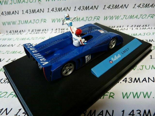 MV9 voiture altaya IXO 1/43 diorama BD MICHEL VAILLANT : Vaillante LM 07 N°9