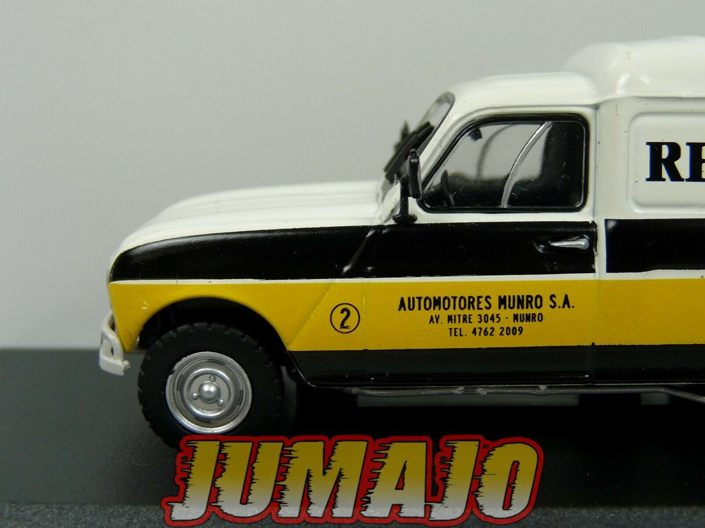 SER8 1/43 SALVAT Vehiculos Servicios RENAULT 4F Automotores service 1982