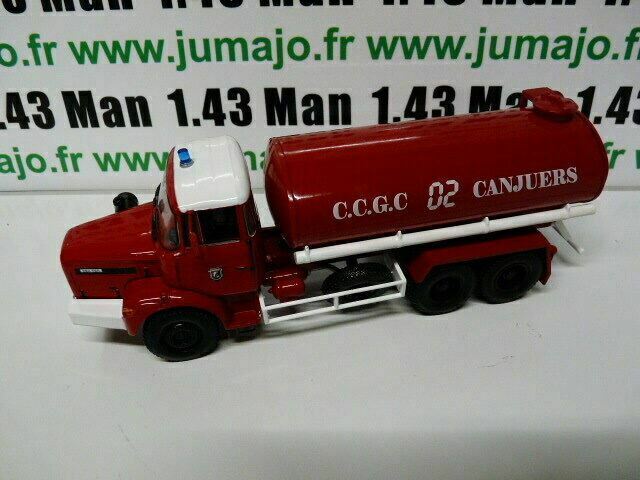 LOT 4 CAMIONS POMPIERS IXO : UNIMOG 404, Renault GBH, GMC CCkw, Thomas VIGP