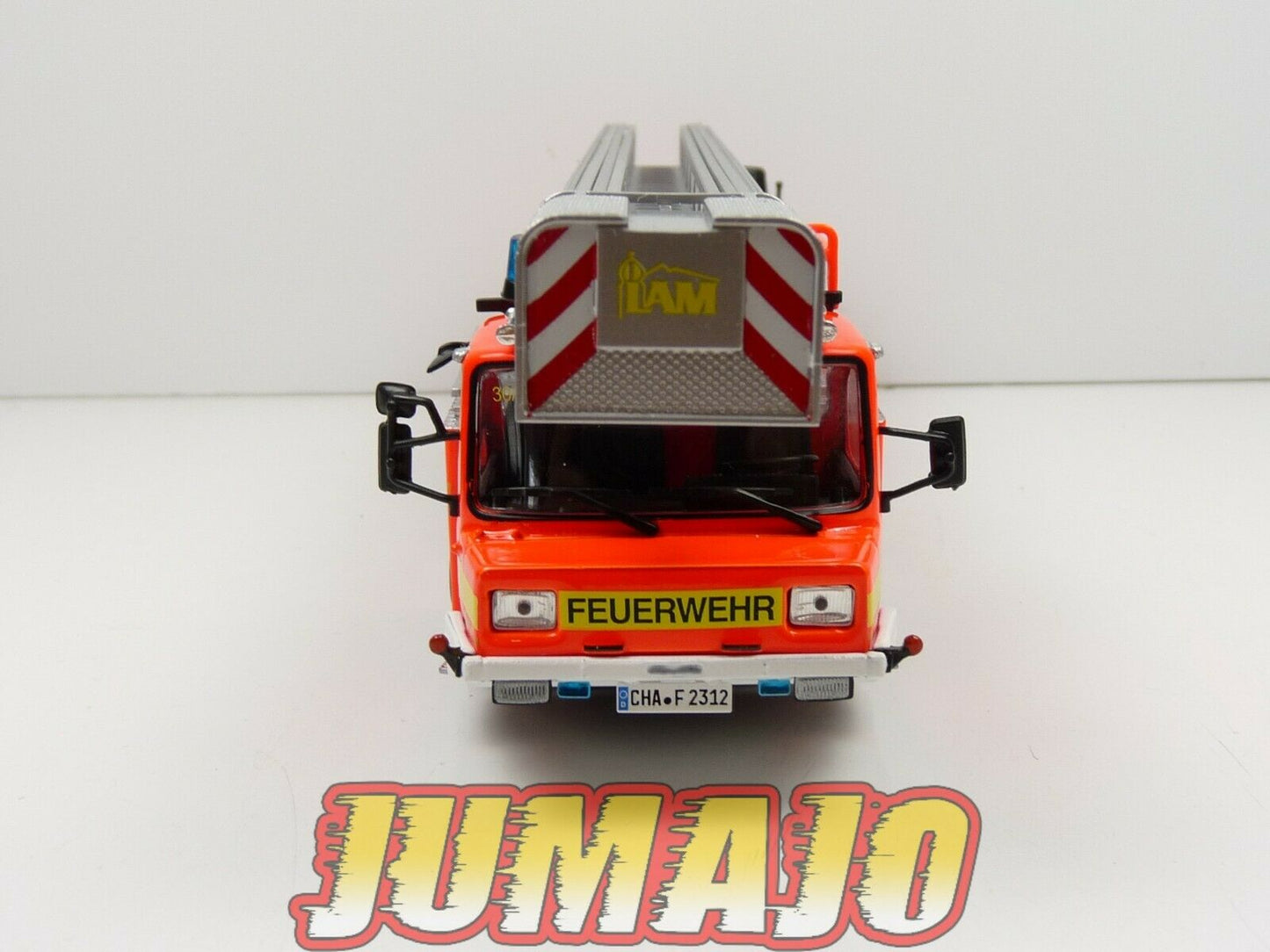 CPI4 camion POMPIER 1/43 Hachette Autoscala Iveco Magirus DLA(K) Grande Echelle
