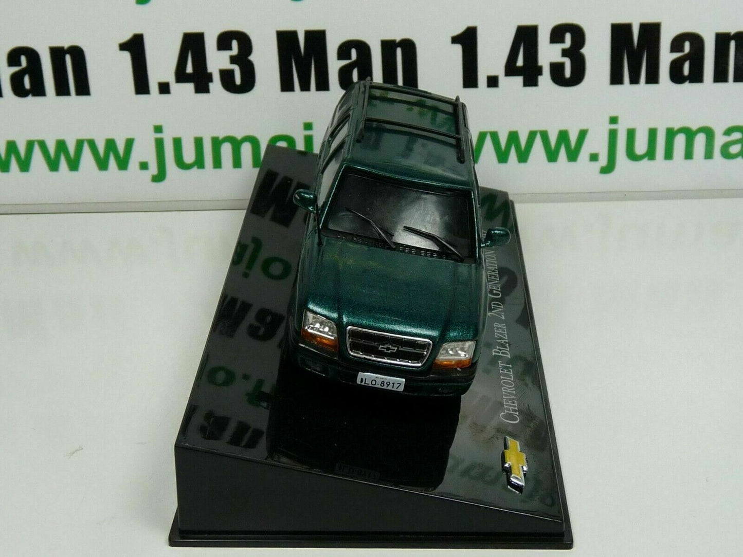 CVT37 voiture 1/43 IXO Salvat BRESIL CHEVROLET : Blazer 2nd Generation 2002