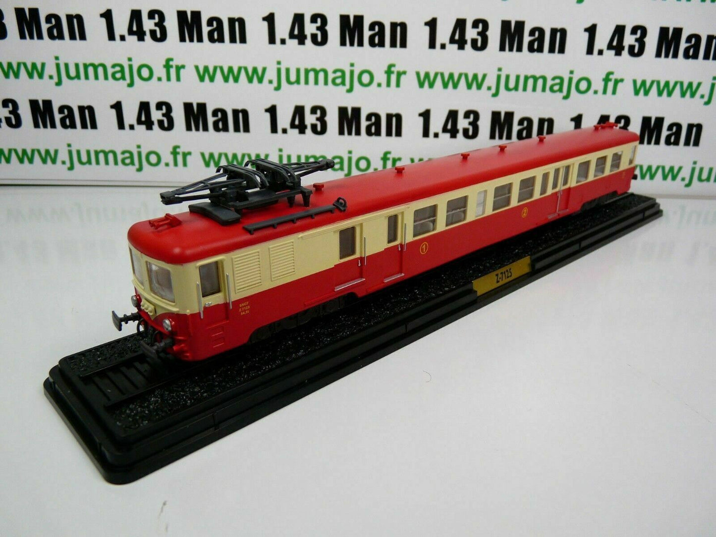 Lot 1AM 1+2+3 3 TRAINS Automotrices SNCF 1/87 HO z 7100 état 2° série 1915