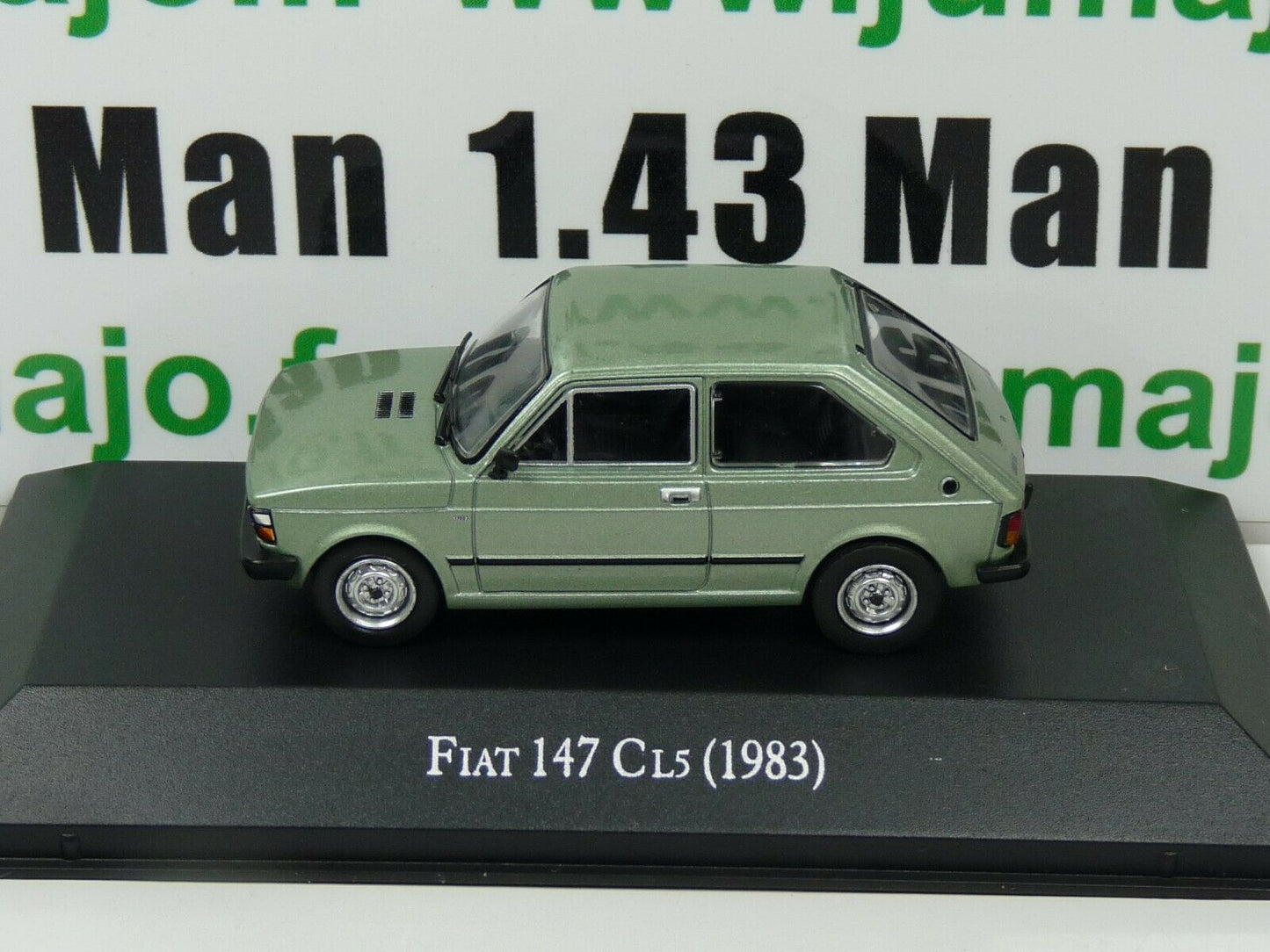 ARG29 Voiture 1/43 SALVAT Autos Inolvidables : FIAT 147 CL5 1983