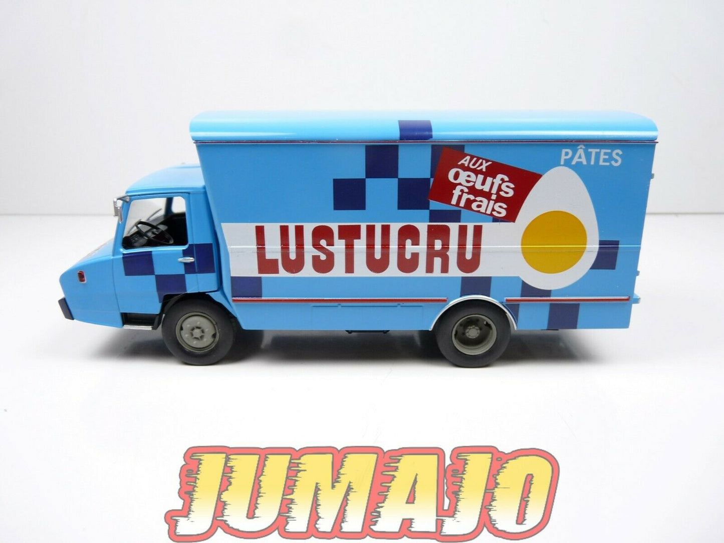 BER27 CAMIONS 1/43 Hachette IXO BERLIET Stradair 20 Fourgon LUSTUCRU 196