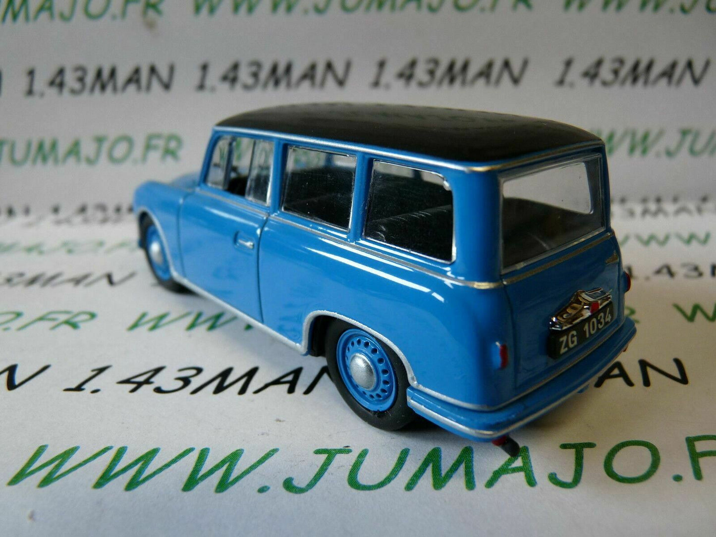 PL197 Voiture 1/43 IXO IST DeAgostini POLOGNE : DDR AWZ Zwickau P70 KOMBI