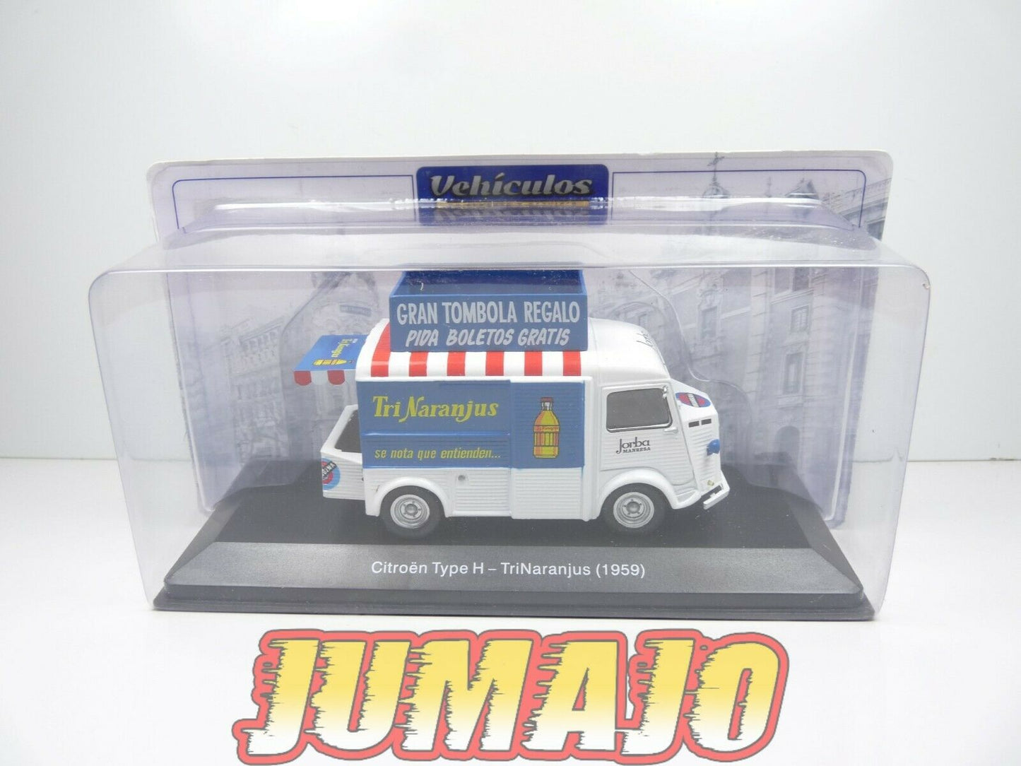 SSP10 1/43 SALVAT véhicules Livraison ESPAGNE : CITROËN TYPE H TriNaranjus 1959