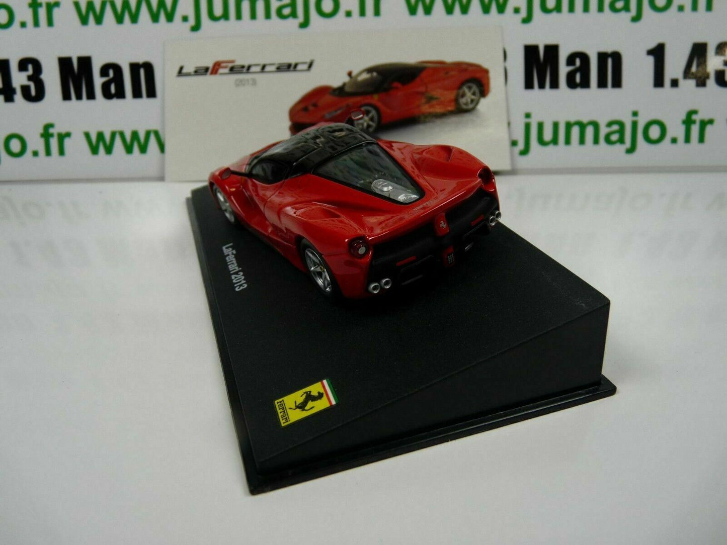 lot 4 voitures 1/43 FERRARI GT : LaFerrari, F12, FXX, 360 Modena