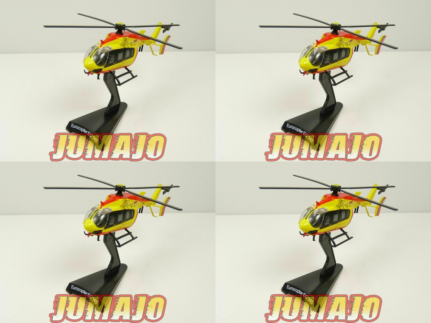 LOT 4 x AV4 AVION delprado 1:90 EUROCOPTER EC 145 hélicoptère Bombardier Sécurité civile
