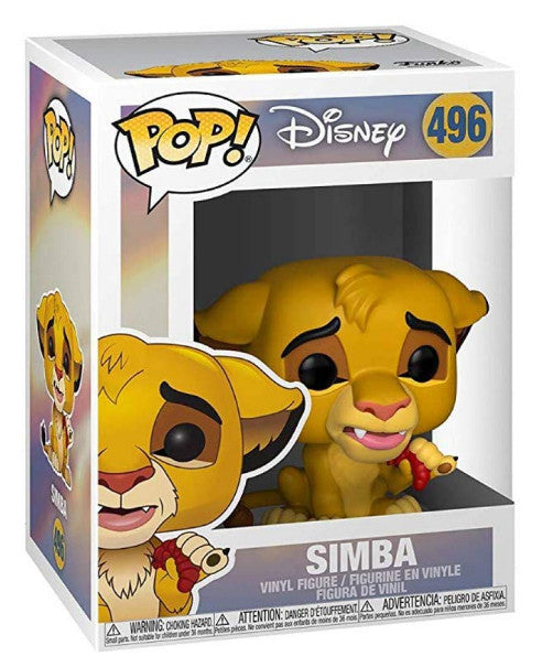 POP123 Figurine Vinyl FUNKO POP Disney Le roi Lion : Simba #496