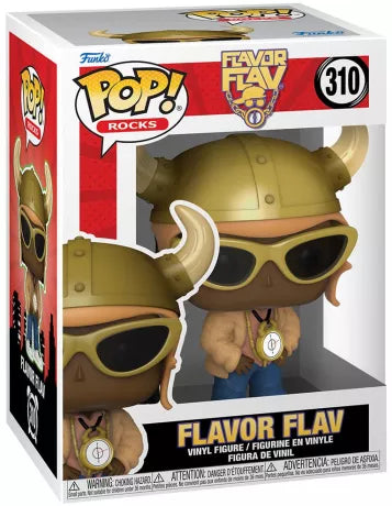 POP259 Figurine Vinyl FUNKO POP FLAVOR FLAV Public Enemy 310