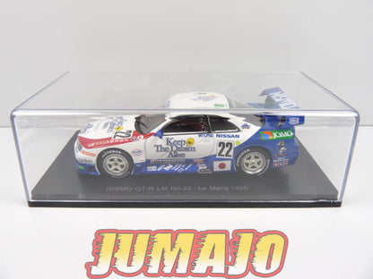 24H110 1/43 HACHETTE Japon 24 Heures Le Mans : Nismo GT-R LM 1995 Fukuyama #22