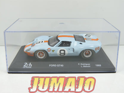 24H115 1/43 CENTAURIA 24 Heures Mans Ford GT40 1968 Rodriguez #9