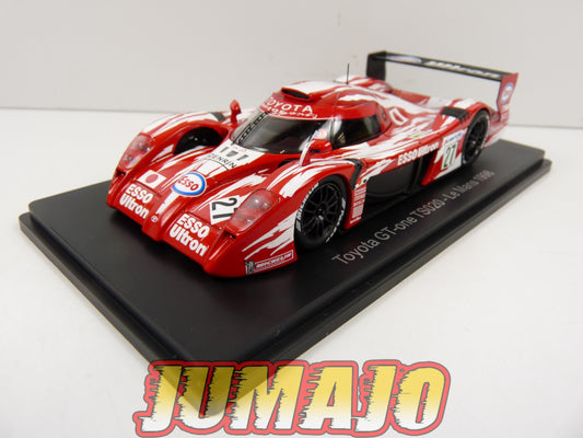 24H133 1/43 HACHETTE Japon 24 Heures Le Mans : Toyota GT-one TS020 Tsuchiya 1998 #27