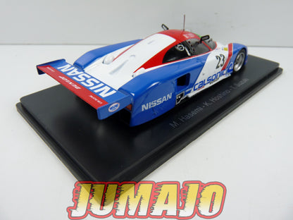 24H143 1/43 HACHETTE Japon 24 Heures Le Mans : Nissan R89C 1989 Hasemi #23