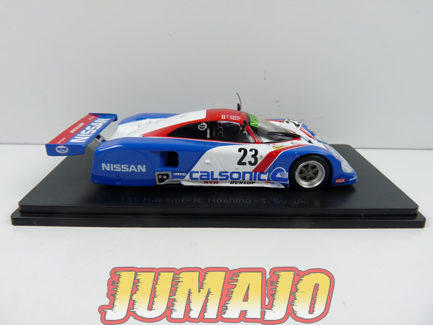 24H143 1/43 HACHETTE Japon 24 Heures Le Mans : Nissan R89C 1989 Hasemi #23