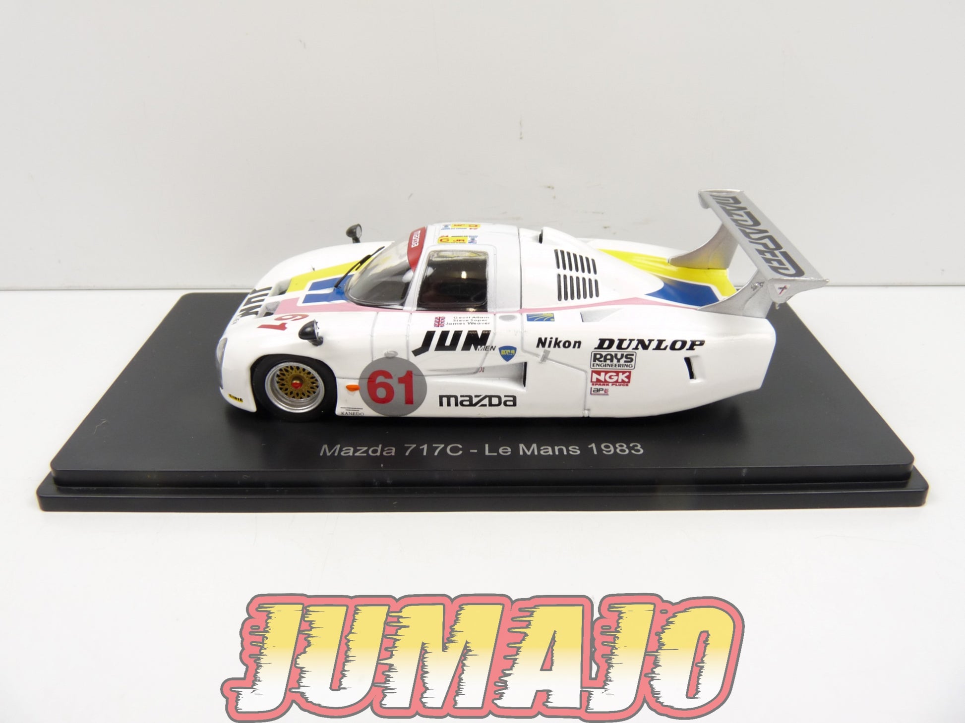 Mazda 717 C n. 61 Le Mans 1983 | Mazda |Foxtoys - Modely aut Mazda 717 C n. 61 Le Mans 1983 | Mazda |Foxtoys - Modely aut