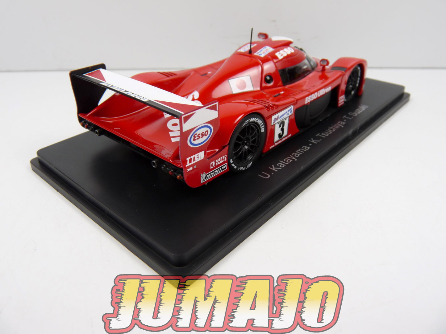 24H150 1/43 HACHETTE Japon 24 Heures Le Mans : Toyota GT-one 1999 Katayama #3