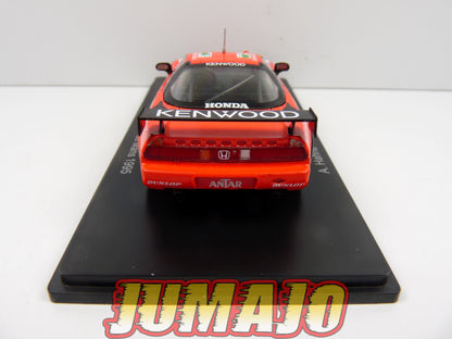 24H152 1/43 HACHETTE Japon 24 Heures Le Mans : Honda NSX GT1 1995 Hahne #47