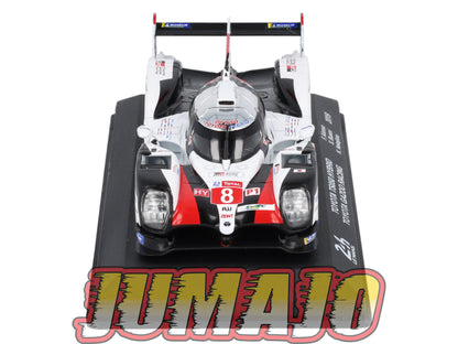 24H201 Voiture 1/43 IXO 24 Heures Mans TOYOTA TS050 Hybrid Gazoo racing 2019 Alonso
