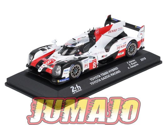 24H201 Voiture 1/43 IXO 24 Heures Mans TOYOTA TS050 Hybrid Gazoo racing 2019 Alonso