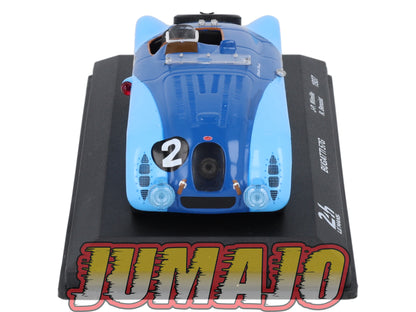24H214 Voiture 1/43 IXO 24 Heures Mans Winner 1937 BUGATTI 57G  J-P.Wimille 1937