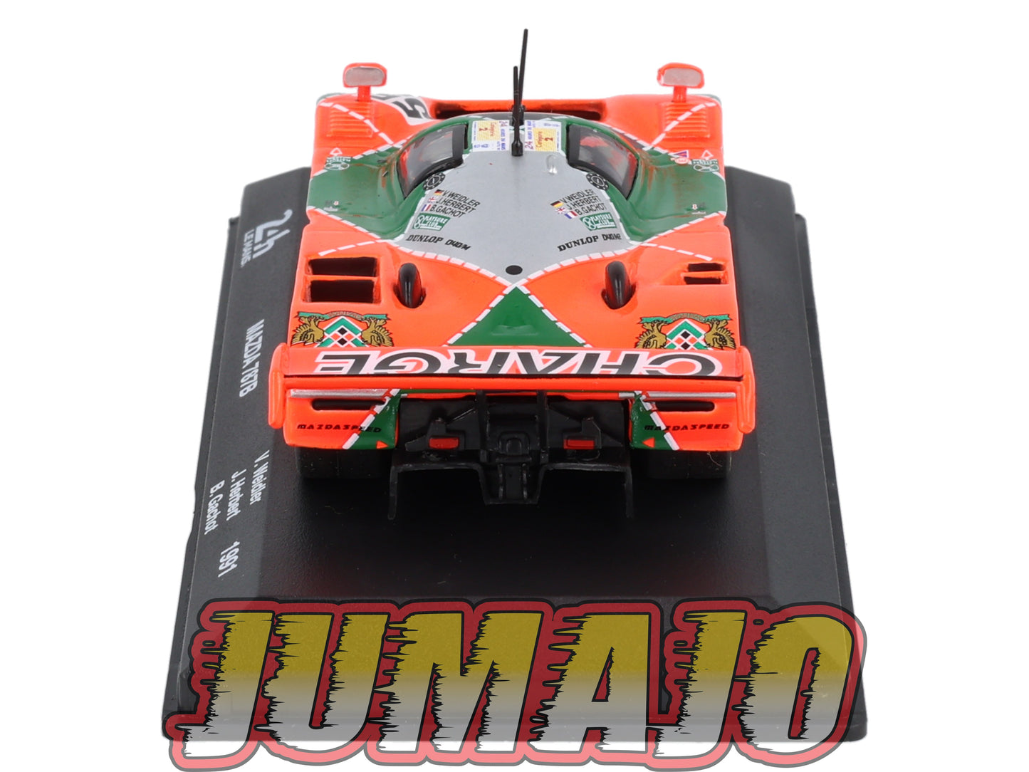 24H216 Voiture 1/43 IXO 24 Heures Mans Winner 1991 MAZDA 787B  V.Weidler #55