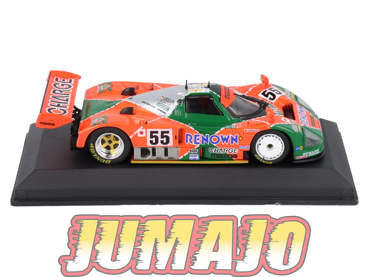 24H216 Voiture 1/43 IXO 24 Heures Mans Winner 1991 MAZDA 787B  V.Weidler #55