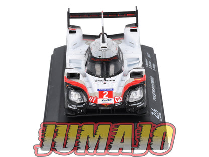 24H220 Voiture 1/43 IXO 24 Heures Mans Winner 2017 PORSCHE 919 Hybrid  T.Bernhard