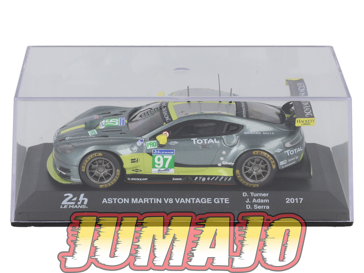 24H222 Voiture 1/43 IXO 24 Heures Mans ASTON MARTIN V8 Vantage GTE 2017 Turner