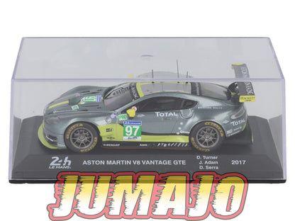 24H222 Voiture 1/43 IXO 24 Heures Mans ASTON MARTIN V8 Vantage GTE 2017 Turner