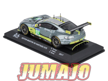 24H222 Voiture 1/43 IXO 24 Heures Mans ASTON MARTIN V8 Vantage GTE 2017 Turner