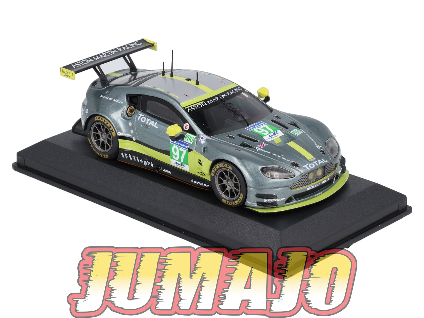 24H222 Voiture 1/43 IXO 24 Heures Mans ASTON MARTIN V8 Vantage GTE 2017 Turner