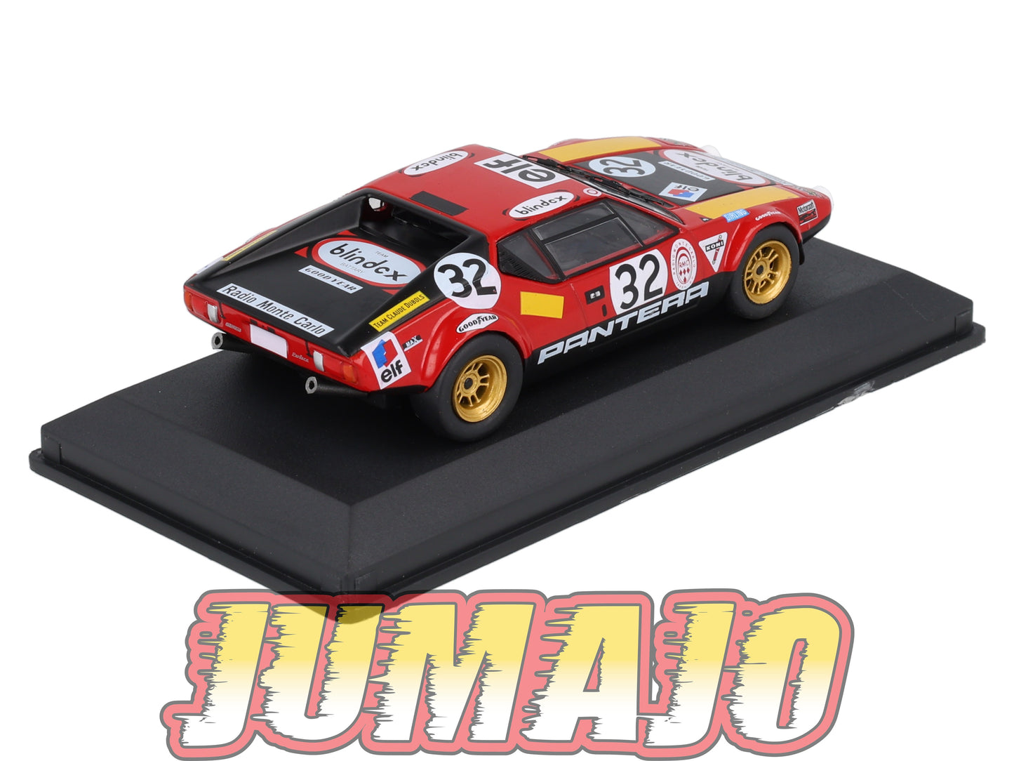 24H223 Voiture 1/43 IXO 24 Heures Mans DE TOMASO Pantera 1972 J-M.Jacquemin #32