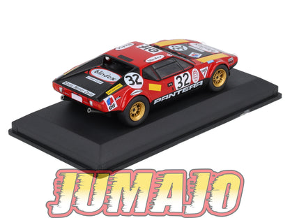 24H223 Voiture 1/43 IXO 24 Heures Mans DE TOMASO Pantera 1972 J-M.Jacquemin #32