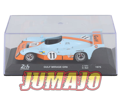 24H225 Voiture 1/43 IXO 24 Heures Mans GULF Mirage GR8 Winner 1975 J.Ickx #11