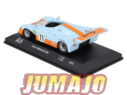 24H225 Voiture 1/43 IXO 24 Heures Mans GULF Mirage GR8 Winner 1975 J.Ickx #11