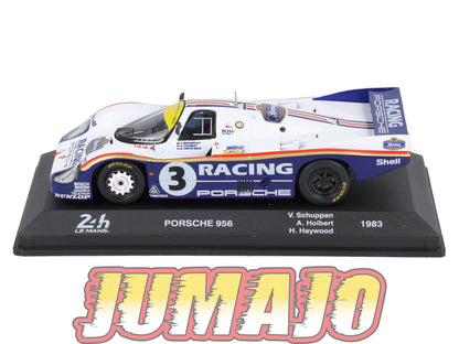 24H226 Voiture 1/43 IXO 24 Heures Mans Winner 1983 PORSCHE 956  V.Schuppan #3