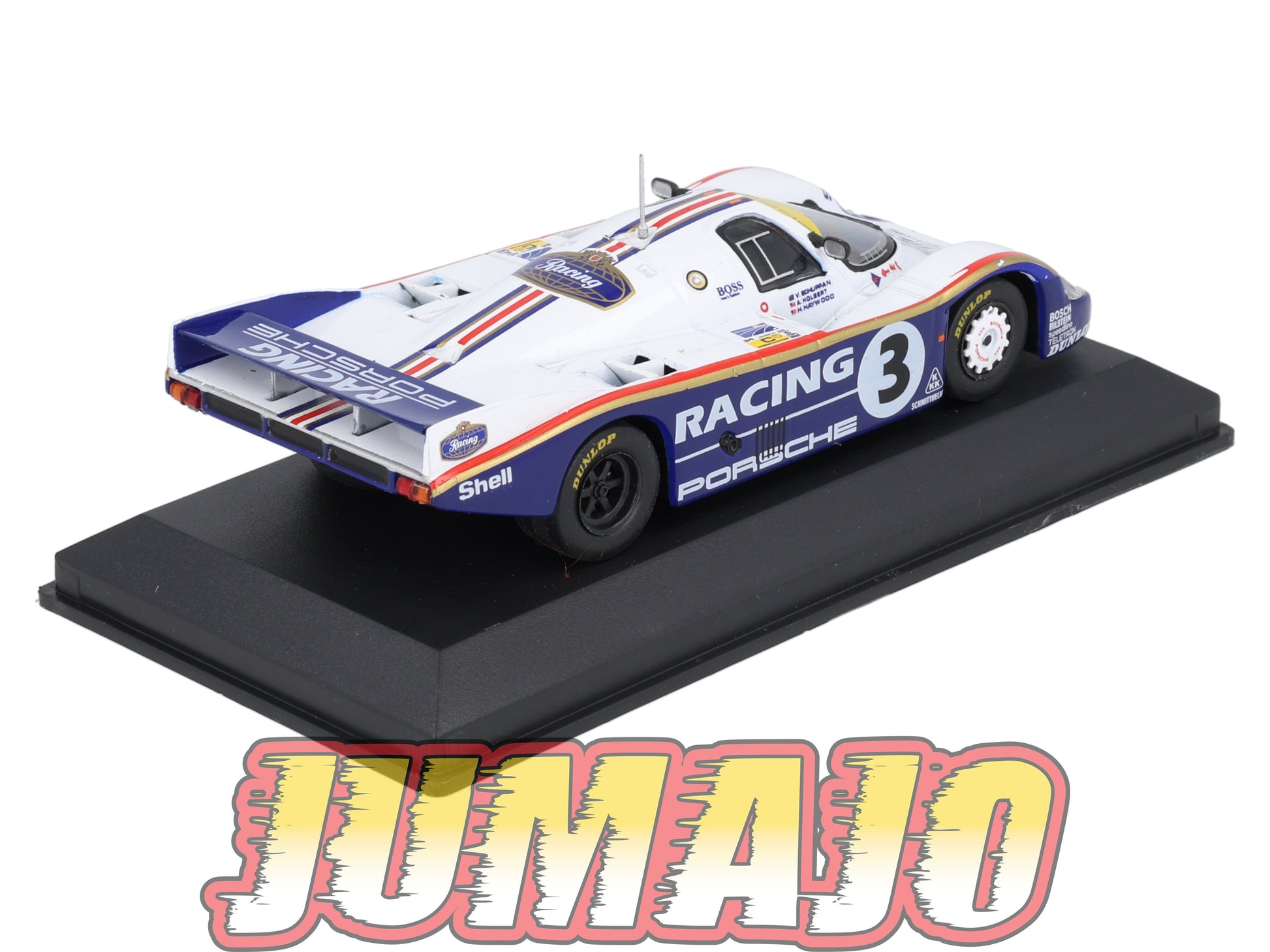 Miniature Porsche 956 1983 1/43 Spark 1983 Test F1 TAG Moteur Avec Schmutz Effekt Miniature Porsche 956 1983 1/43 Spark 1983 Test F1 TAG Moteur Avec Schmutz Effekt