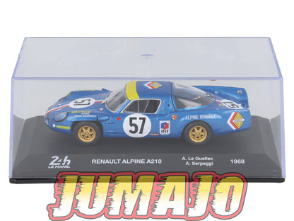 24H227 Voiture 1/43 IXO 24 Heures Mans RENAULT Alpine A210 1968 A. Le Guellec