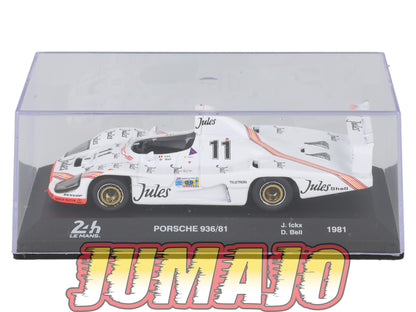 24H230 Voiture 1/43 IXO 24 Heures Mans Winner 1981 PORSCHE 936/81  J.Ickx #11