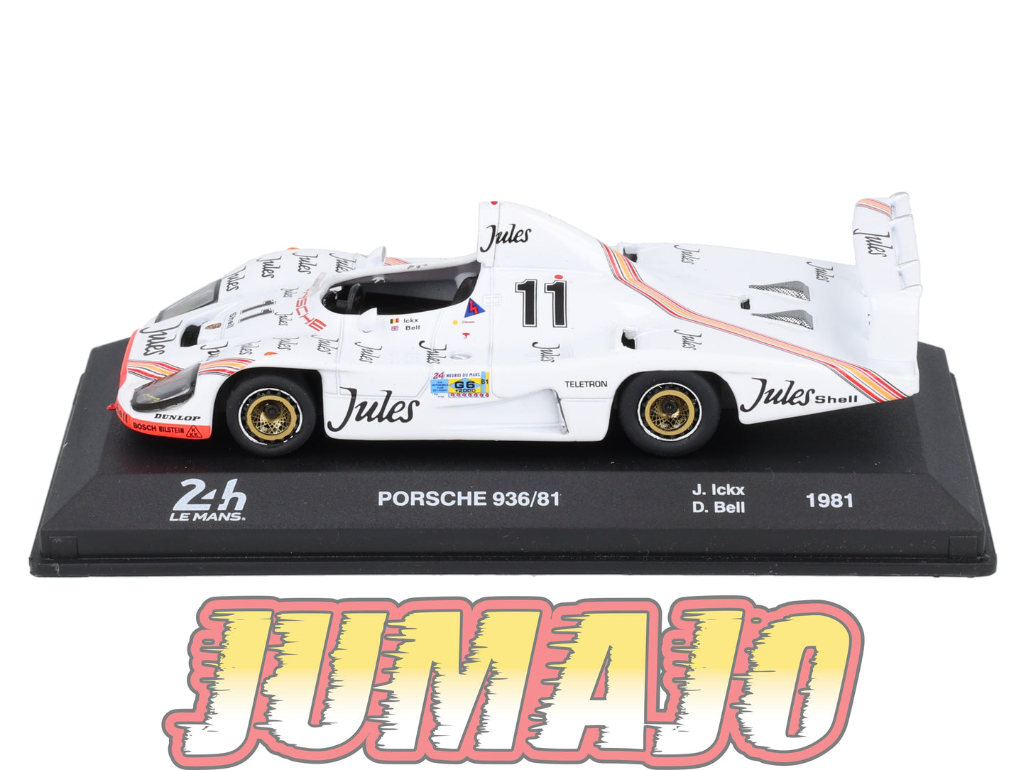 24H230 Voiture 1/43 IXO 24 Heures Mans Winner 1981 PORSCHE 936/81  J.Ickx #11
