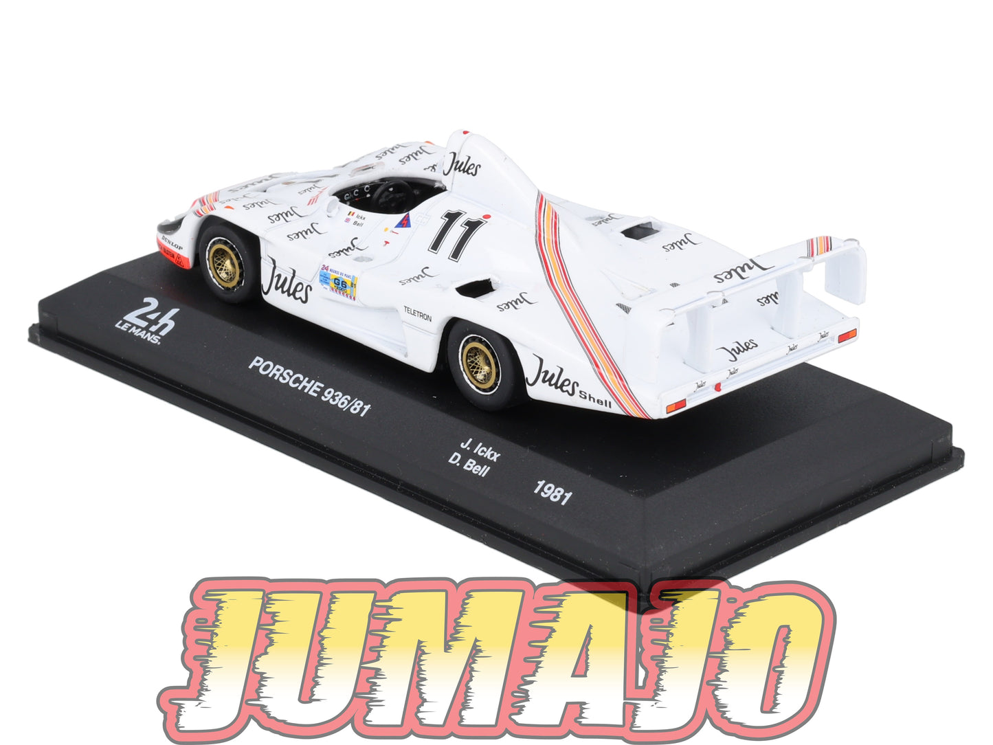 24H230 Voiture 1/43 IXO 24 Heures Mans Winner 1981 PORSCHE 936/81  J.Ickx #11